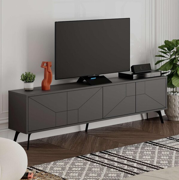 TV asztal/szekrény Duben (antracit)