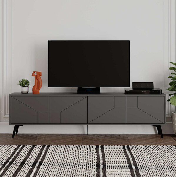 TV asztal/szekrény Duben (antracit)