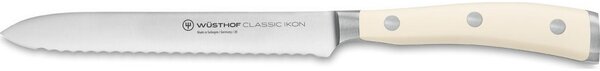 Classic Ikon Creme Háztartási Kés Kolbászkés 14 cm Recés Dobozos