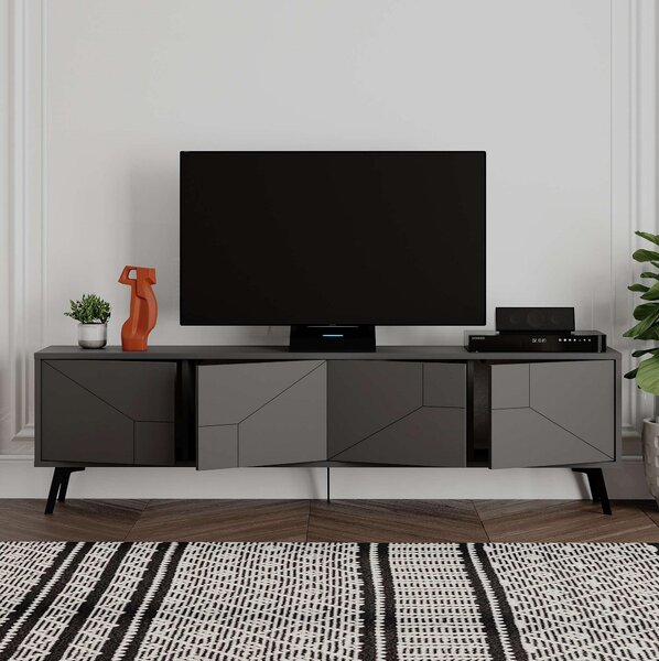 TV asztal/szekrény Duben (antracit)