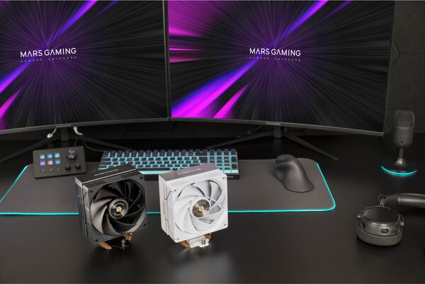 Tacens Mars Gaming MCPU-X4 Processzor Hűtő 120mm Fekete