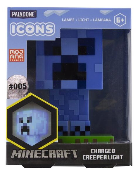 Paladone Minecraft Charged Creeper figurás asztali lámpa