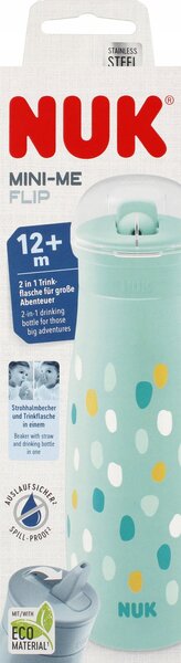 NUK Mini Me Flip ivópalack 450ml (fiú)