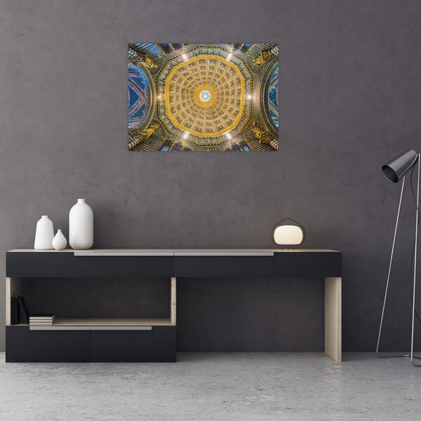 A Siena templom mennyezetének képe (70x50 cm)