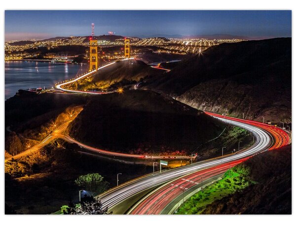 Kép - Golden Gate Bridge (70x50 cm)