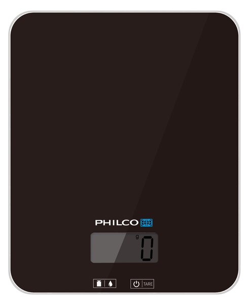 Philco PHKS 4511 digitális konyhai mérleg - Fekete