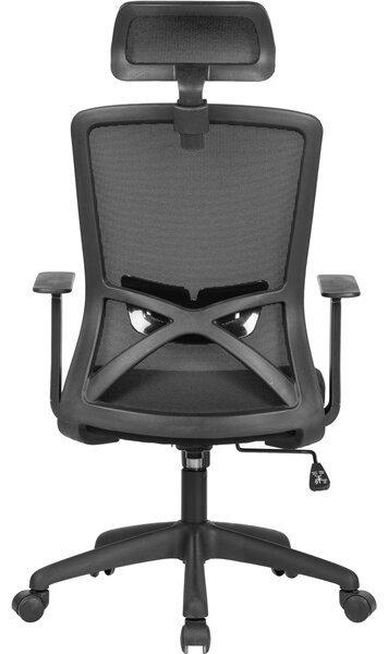 Antares JOY fekete/mesh fekete fejtámlás hálós forgószék