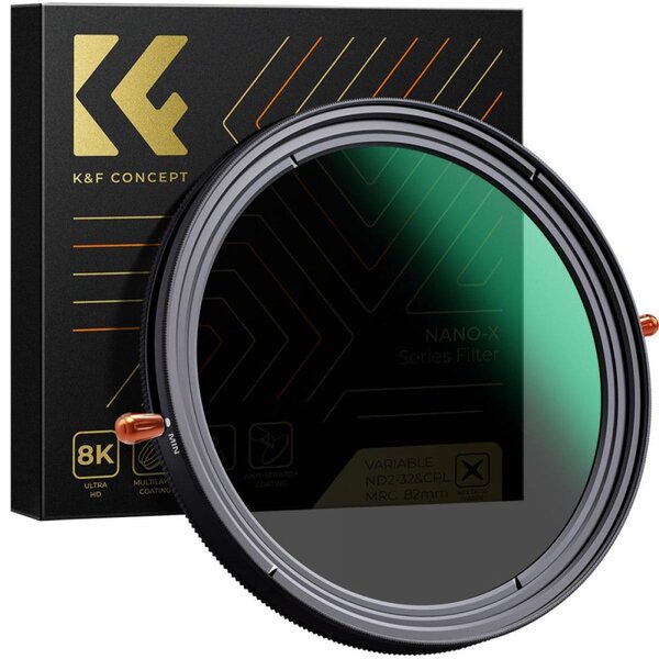 K-F CONCEPT NANO-X CPL+VARIO ND2-32 szűrő 67mm