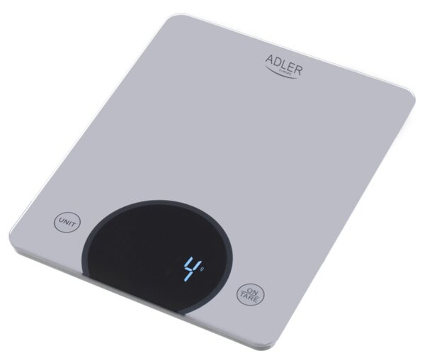Adler AD 3173S Digitális konyhai mérleg - Szürke