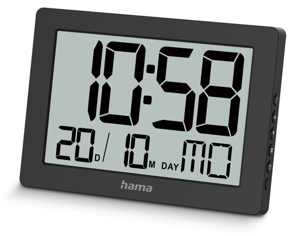 Hama 222230 Ko Tao Digitális Falióra 11 x 16 cm - Fekete