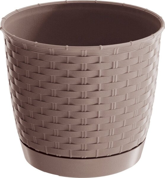 Maceta Ratolla Round 11l, 300x300x264mm Mocca