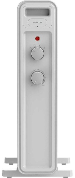 Sencor SOH 3407WH Elektromos Olajradiátor 7 tagos 1500W - Szürke