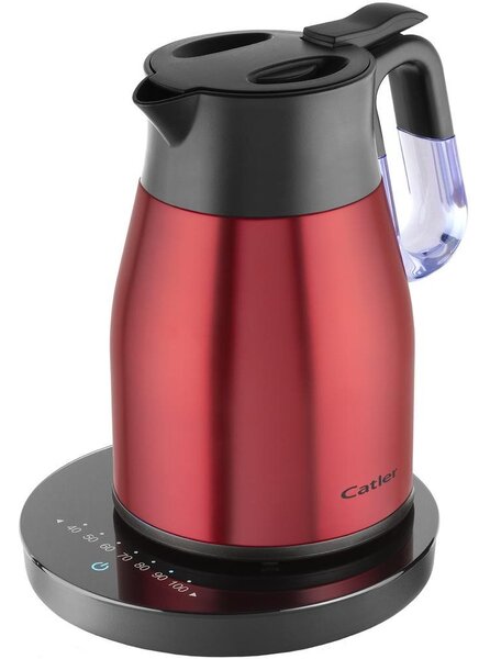 CATLER KE 8120 Hőtárolós Vízforraló 1,5L Piros