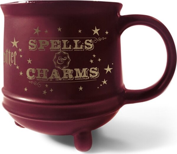Pyramid ‎UTPM5593_1, Harry Potter - Hogwarts Spells and Charms, Official, Bordó, Bögre