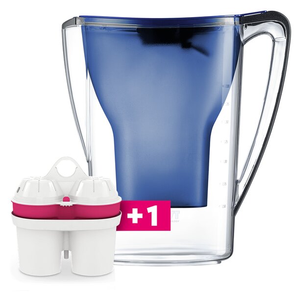 BWT Aqualizer Home Vízszűrő kancsó 2,7L - Kék + 1db szűrő