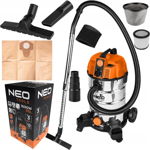 NEO Ipari Porszívó 1600W 30L