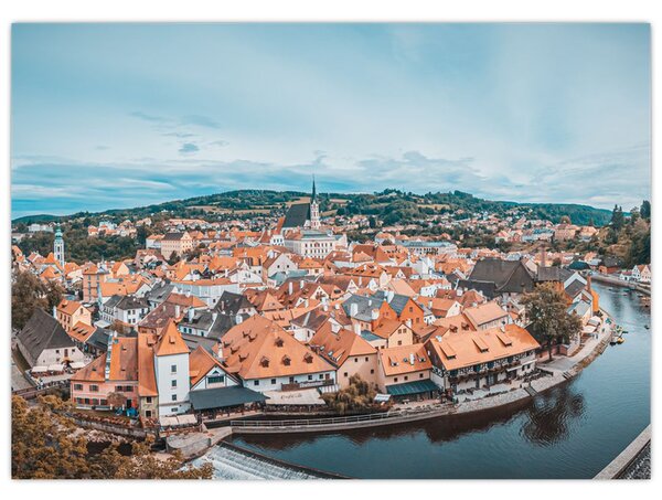 Kép - Cseh Krumlov (70x50 cm)