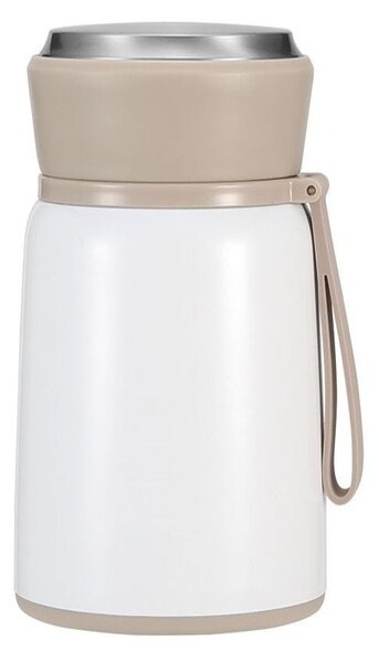 Maestro MR-1646 800ml Ételtároló termosz - Fehér/Bézs