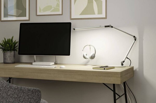 Paulmann Nova Coin LED-es asztali lámpa LED 9.5 W Ezüst (matt) (79562)