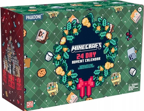 Mojang Studios Paladone Minecraft 24 darabos Adventi Kalendárium