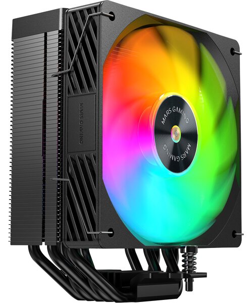 Tacens Mars Gaming MCPUX5ARGB processzor hűtő 120mm ARGB fekete