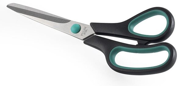 Bluering olló 21cm fekete-zöld (5999093835598)