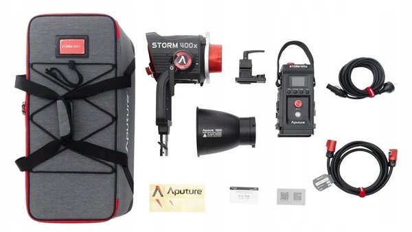 Naświetlacz Aputure Aputure Storm 400x