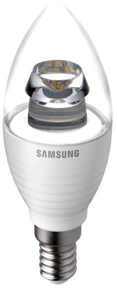 Samsung Candle 3.2W 2700K E14 170D Clear B LED gyertya fényforrás (SI-A8W031180EU)
