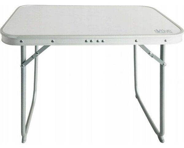 Mesa Plegable Baja Aktive Camping Blanca