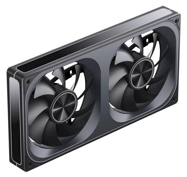 Jonsbo ZA-240B hűtő ventilátor panel fekete