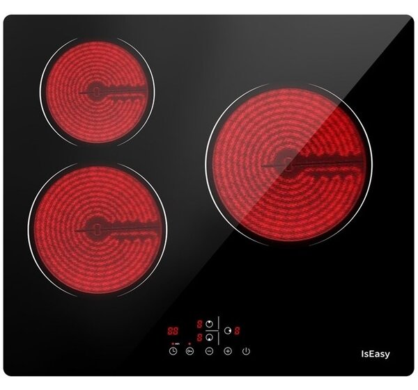 ISEASY LT3-22 Főzőlap indukciós Fekete