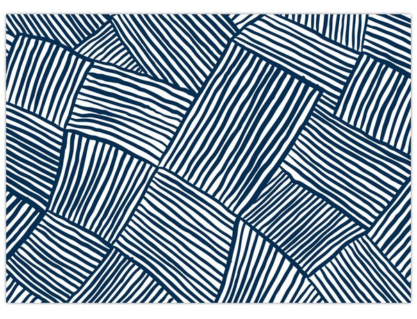 Kép - 3D vonal (üvegen) (70x50 cm)