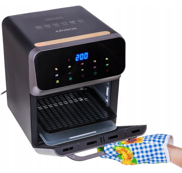 Linbox olajmentes sütő/fritőz 5504 fekete