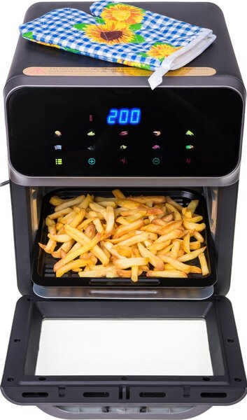 Linbox olajmentes sütő/fritőz 5504 fekete