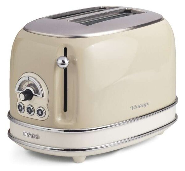 Ariete Vintage 155 2 szeletes Kenyérpirító 810W - bézs