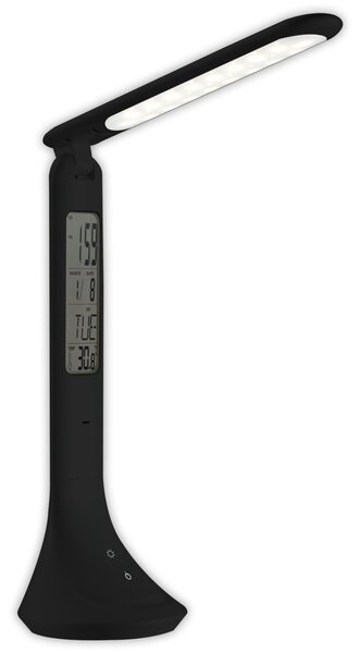 Avide LED asztali lámpa naptárral fekete 5W (ABLDL-CALENDAR-5W-BL)