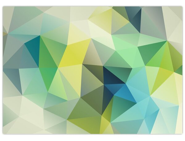 A geometriai absztrakció képe (70x50 cm)