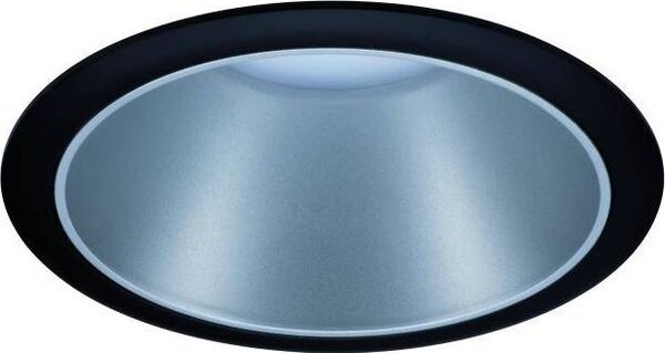 Paulmann 93407 Cole Coin Beépíthető lámpa LED 6 W Fekete, Ezüst