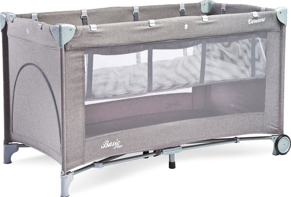 Caretero Basic Plus 2017 Utazóágy, Grey