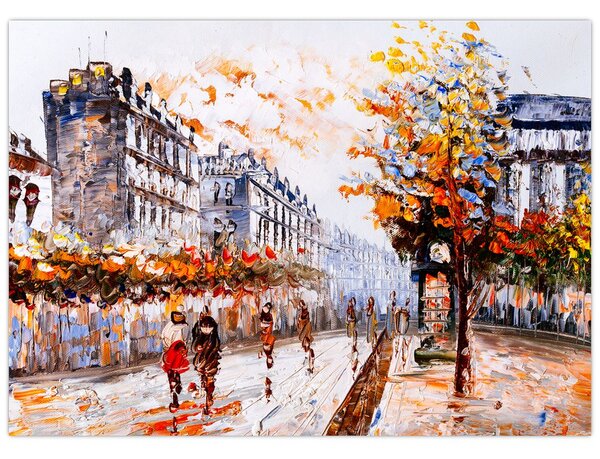 Kép - Városi élet (70x50 cm)