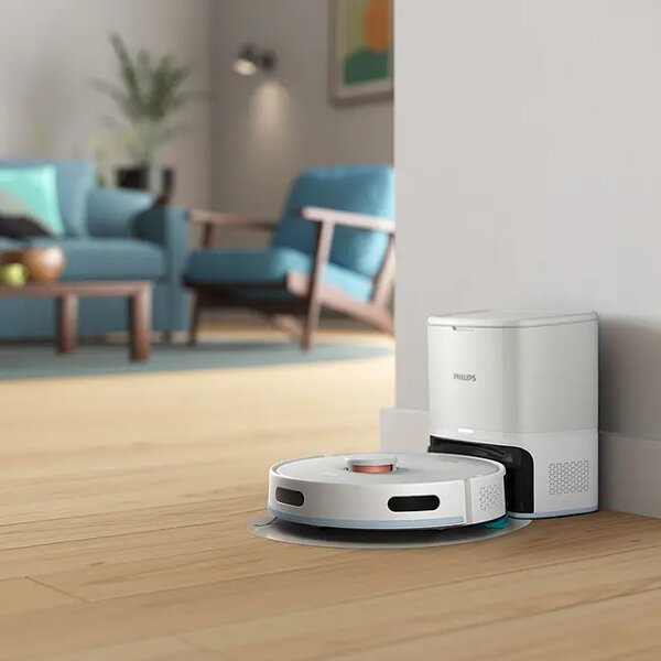 Philips HomeRun 2000 Aqua Robotporszívó XU2100/25 Fehér