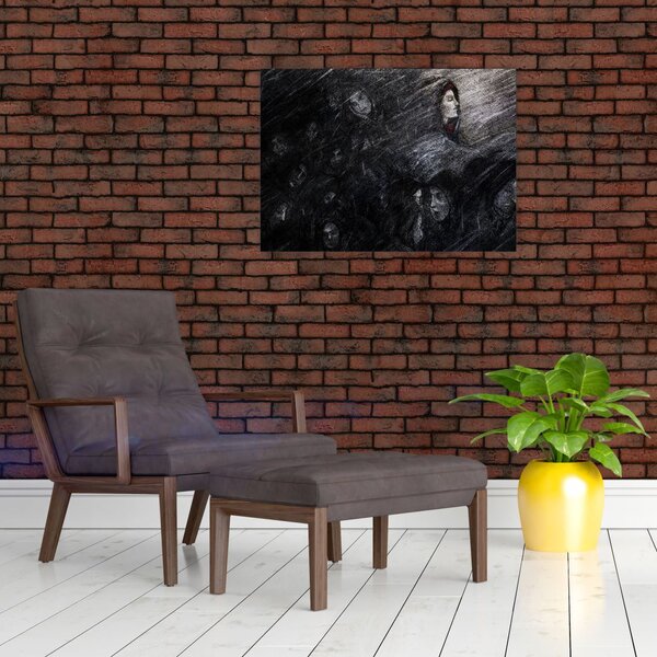 Kép - Szomorúság és lemondás (70x50 cm)