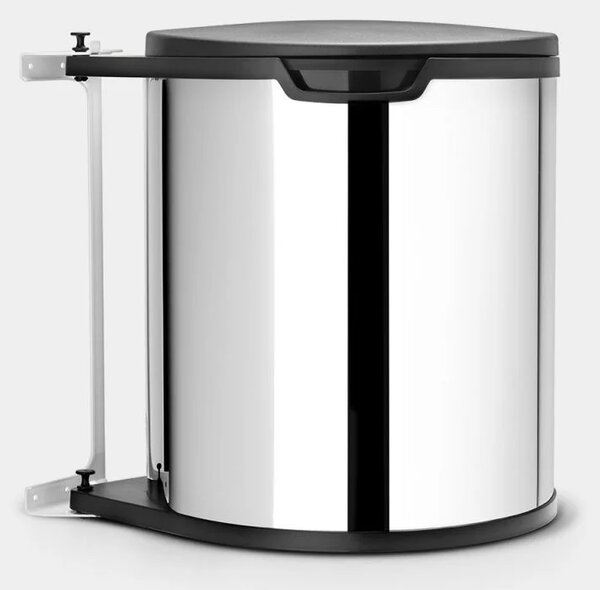 Brabantia Built-In 15 literes beépíthető fém szemetes - Inox