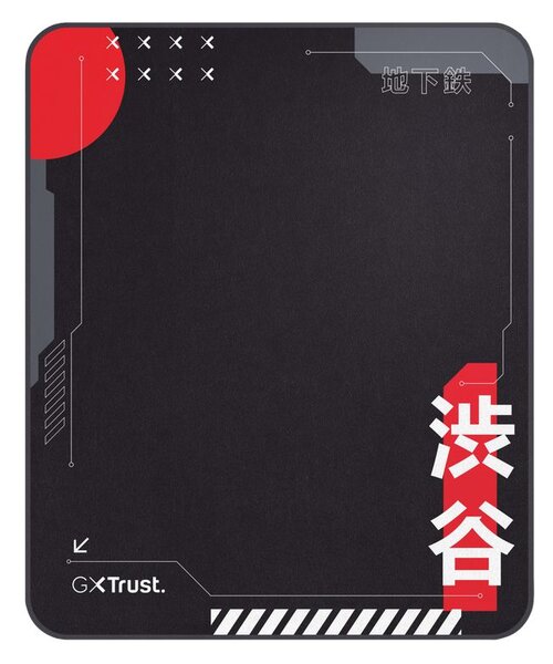 TRUST GXT 715 székalátét fekete-piros 26050