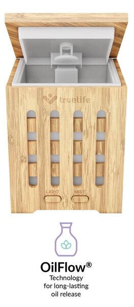 TrueLife AIR Diffuser D7 Bamboo 200ml illatosító diffúzor és légpárásító