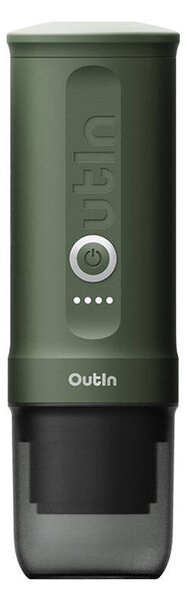 Outin Nano akkumulátoros hordozható kávéfőző - Forest Green (Zöld)
