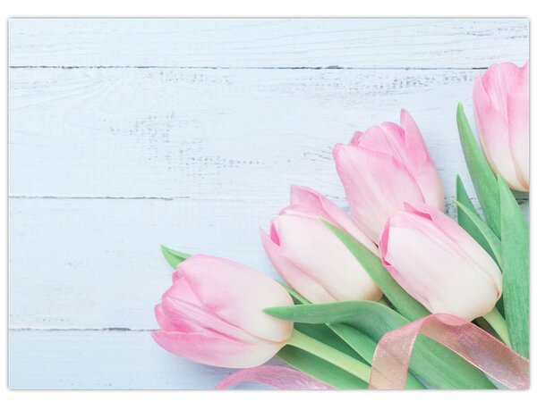 Kép - tulipán csokor (70x50 cm)