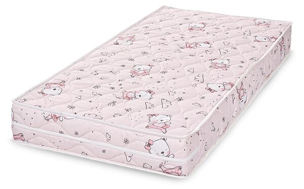 LORELLI Relax szivacs matrac 70x140x12 cm - Pink Balerina Bear