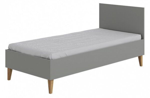 Kubi gyerekágy, méret: 180x80, szín: szürke , matrac nélkül, ágynaműtartó fiók nélkül