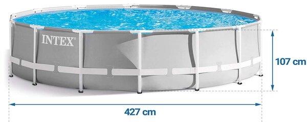 INTEX 26720NP Medence szett Prism Frame Pool 427x107 cm